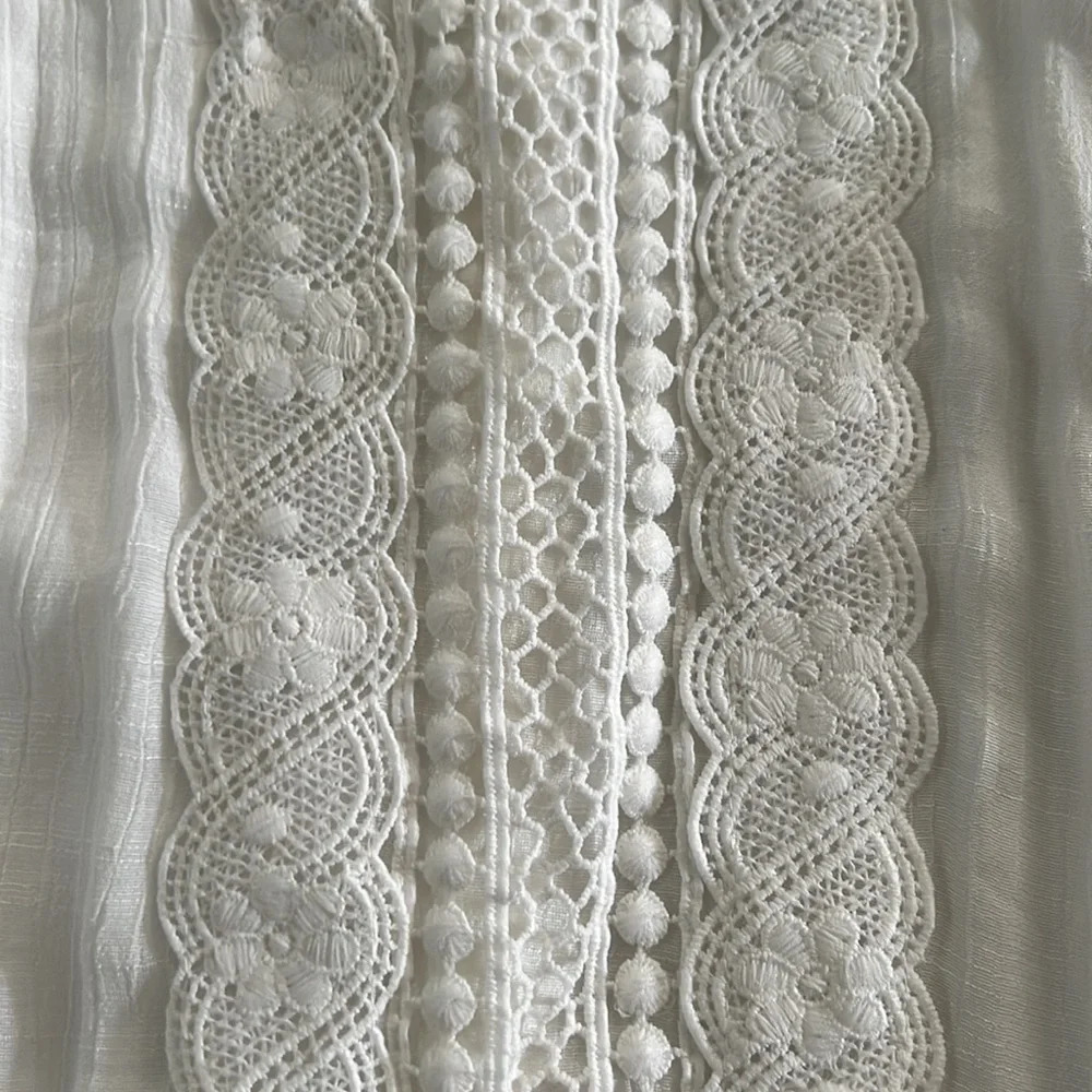 White Boho Dress. J Glee. Size PS - Picture 3 of 8